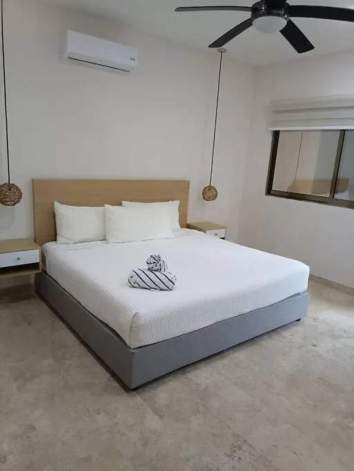 Pent H Sin Cocina Con Piscina Gaia Residence Tulum Apartment