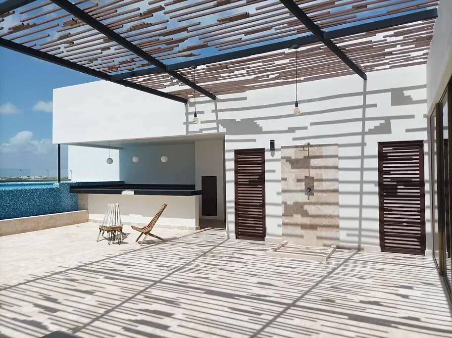 Pent H Sin Cocina Con Piscina Gaia Residence Tulum 0*,  Mexico